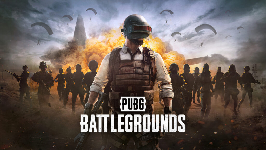 pubg-battlegrounds scene with soldiers